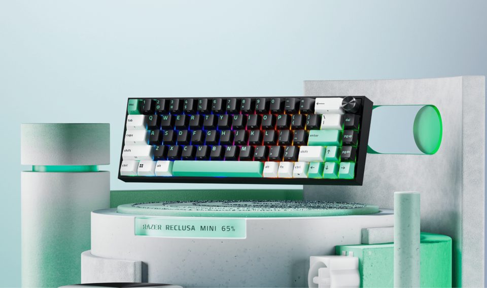 Razer Announces the Reclusa Mini 65%, a Hot-Swappable Hall Effect Gaming Keyboar